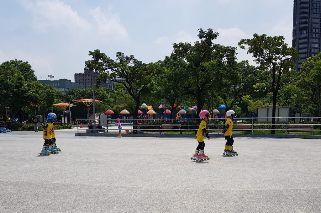 Daan Forest Park Skating