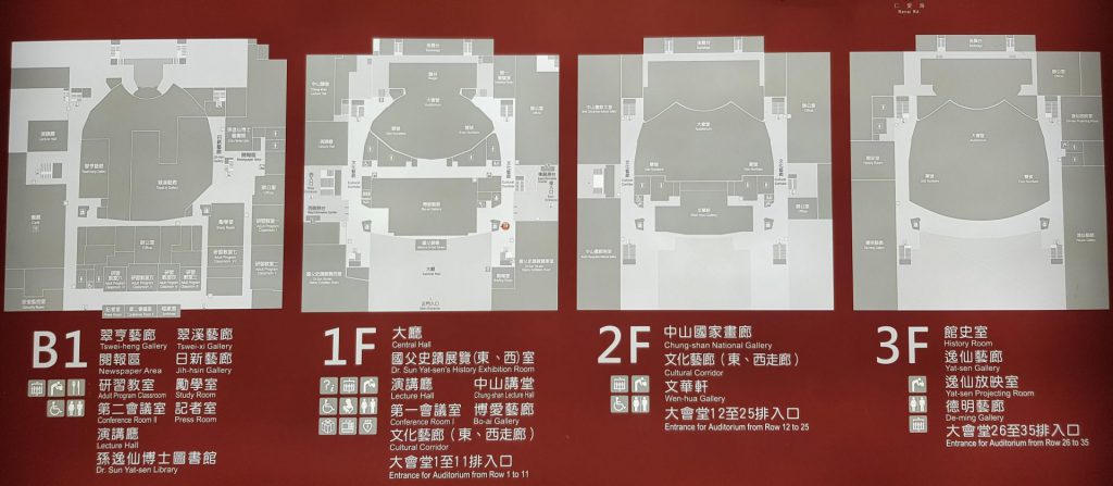 Sun Yat-Sen Memorial Hall Floor Plan