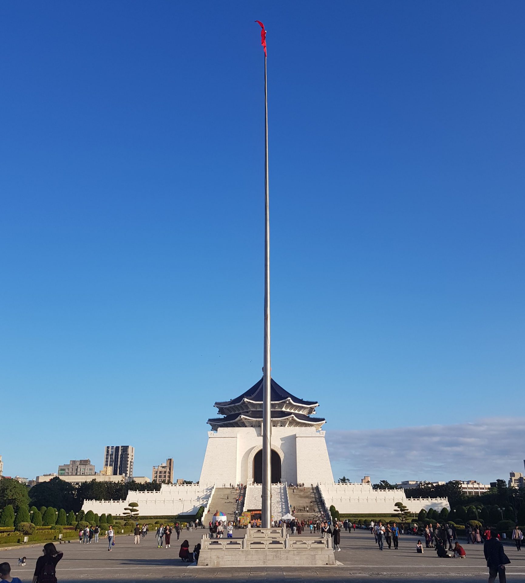Chiang Kai Shek Memorial Hall Flag