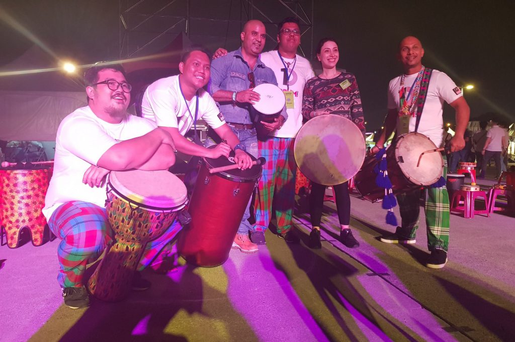 Taiwan World Music Festival Drum Circle