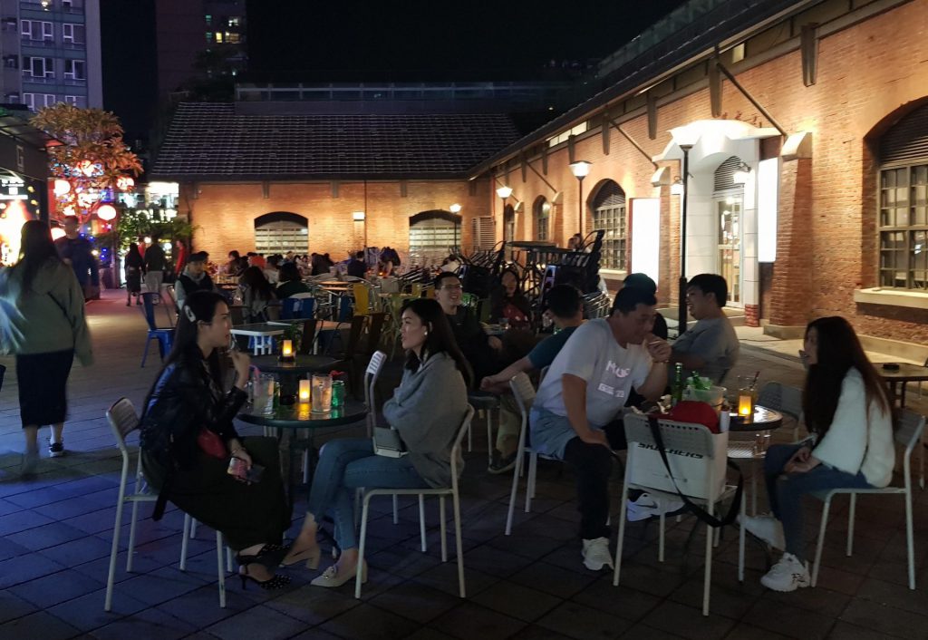 Ximending Outdoor Drinking Area