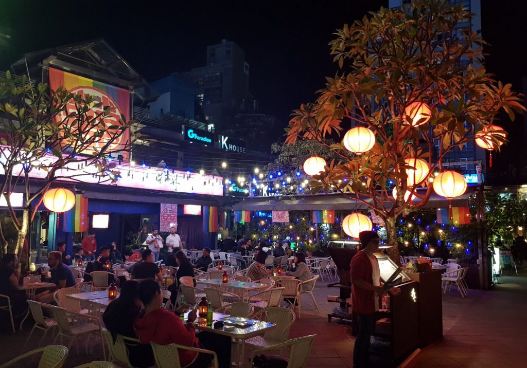 Ximending Outdoor Drinking Area