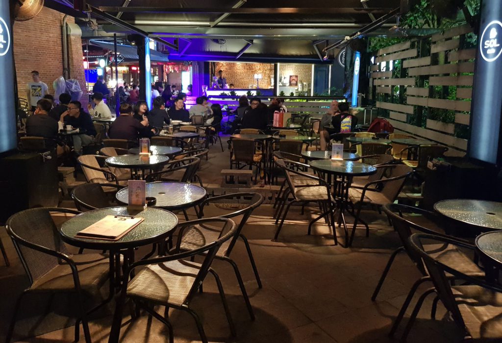 Ximending Outdoor Drinking Area