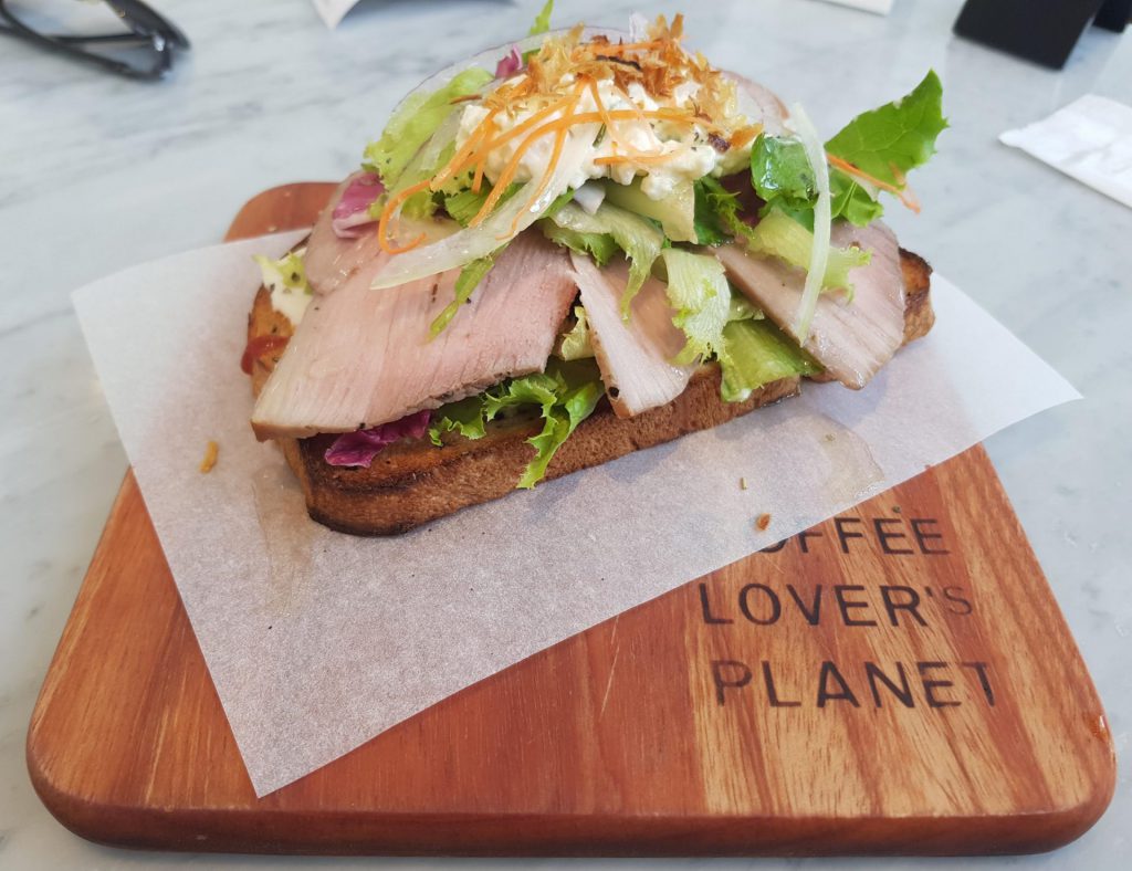 Coffee Lovers Planet Beef Sandwich