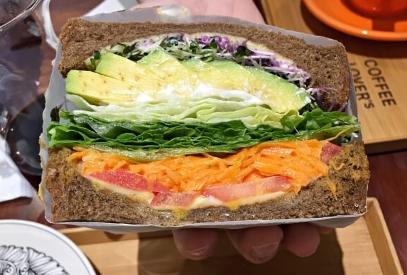 Coffee Lovers Planet Sandwich