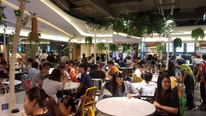 Food in Taipei Malls
