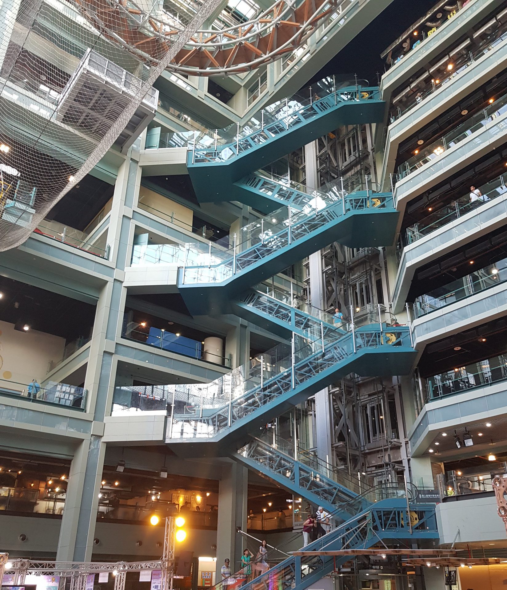 Ride the Sky Bike at the National Taiwan Science Education Center
