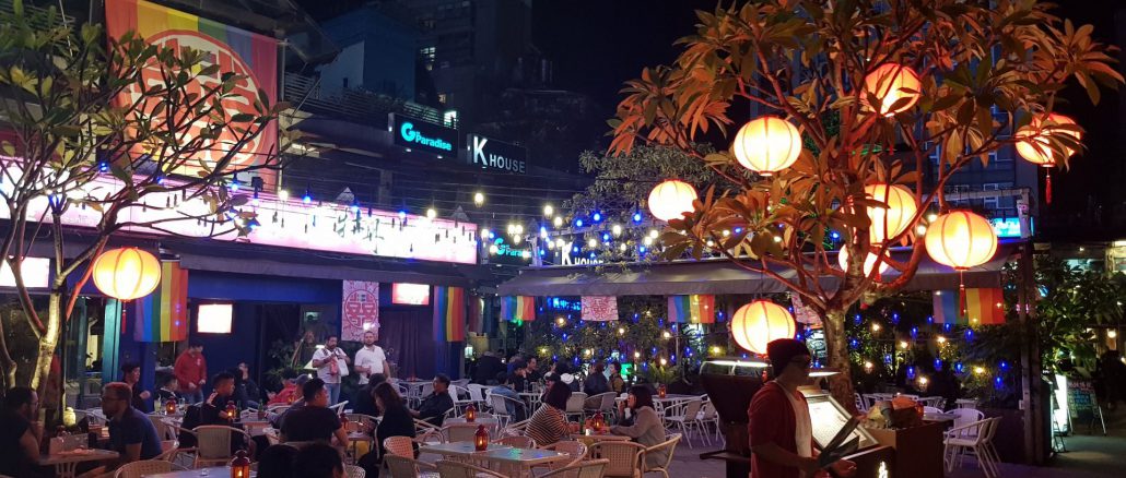 Ximending Outdoor Drinking Area