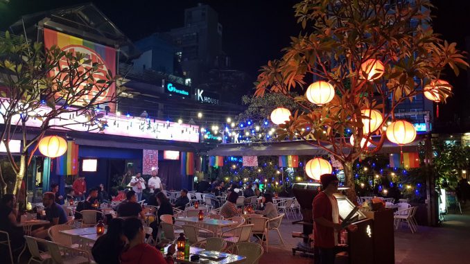 Ximending Outdoor Drinking Area